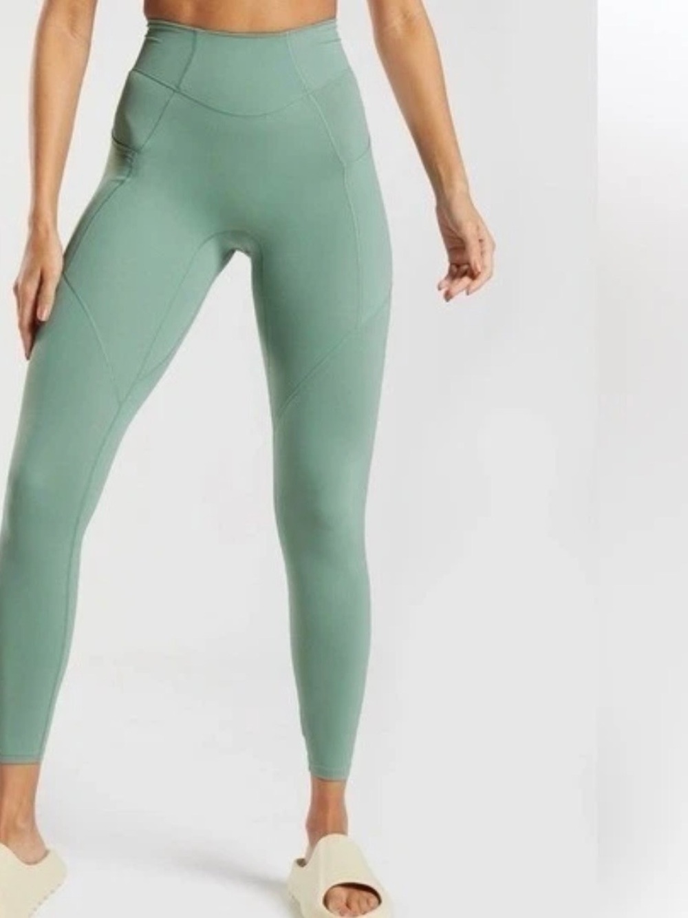 Whitney Legging - Deep Sage Green